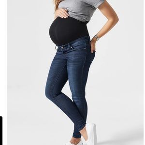 Blanqi Maternity Belly Support Skinny Jeans NWT